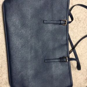 Large blue purse